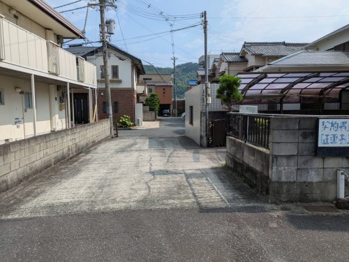 北側より見た下加茂1丁目土地（地役権部分含んでいます。）(外観)